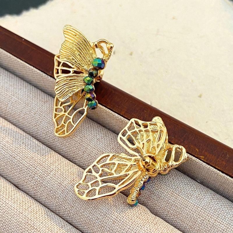 Alloy Butterfly Earrings Adorn - Women Formal Wear Options ulasan dan harga