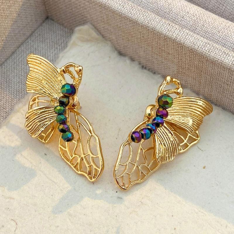 Alloy Butterfly Earrings Adorn - Women Formal Wear Options ulasan dan harga