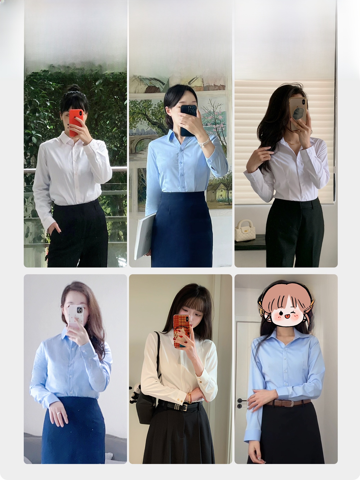 Professional White Long Sleeve - Women Formal Wear White Shirt ulasan dan harga
