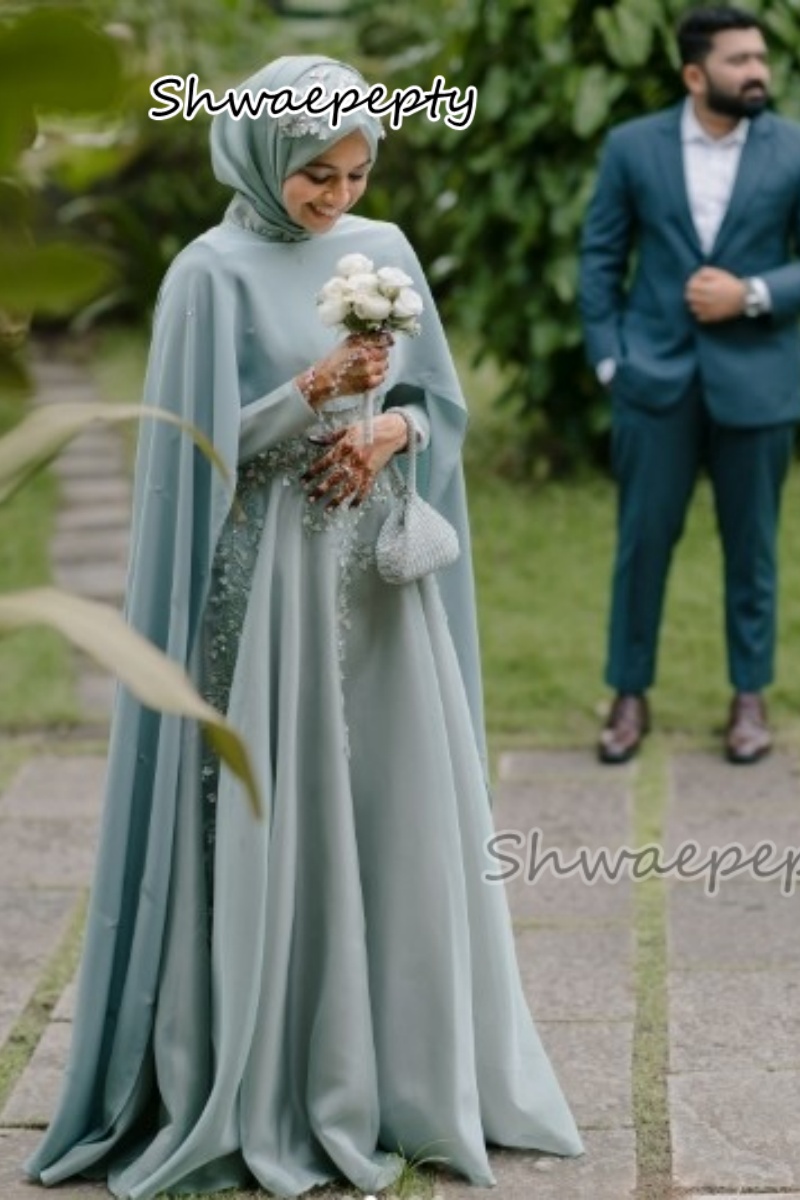Elegant Muslim Evening Dress W - Women Formal Wear Dubai ulasan dan harga