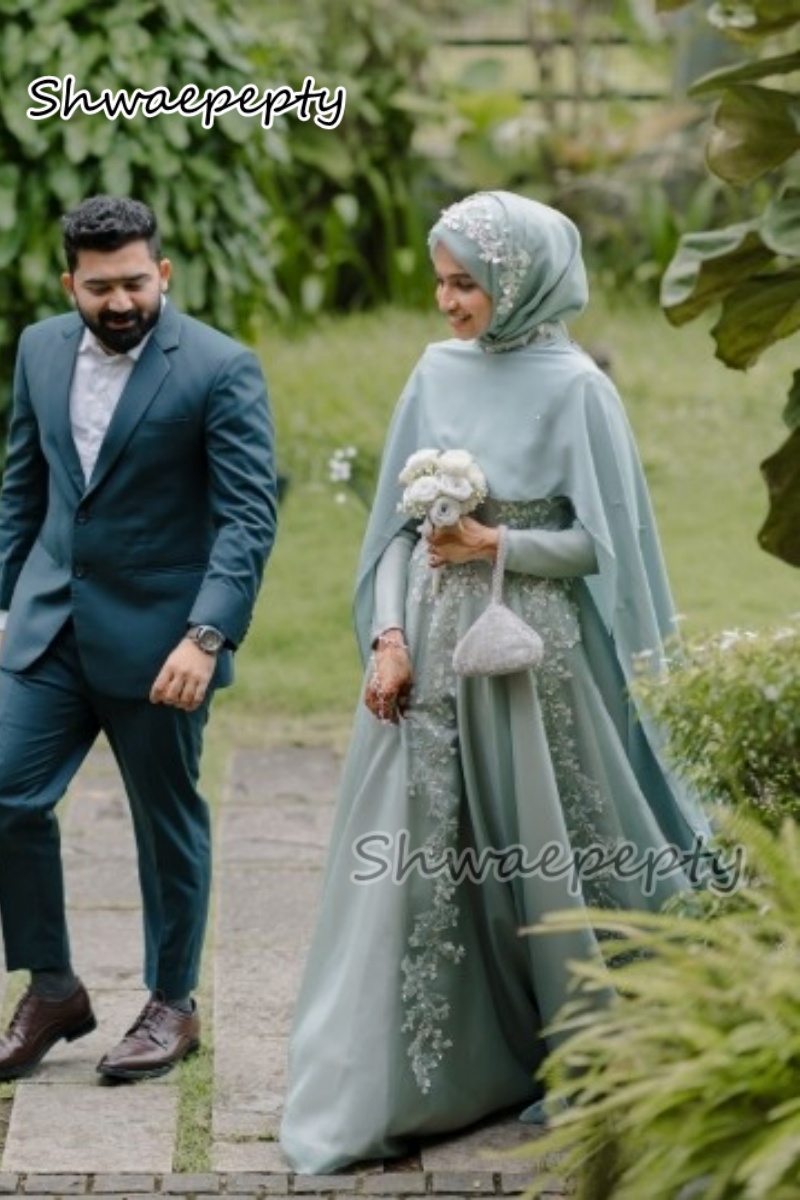Elegant Muslim Evening Dress W - Women Formal Wear Dubai ulasan dan harga