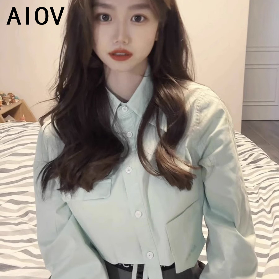 Long Sleeve Shirts Womens Stri - Women'S Formal Evening Wear Tops ulasan dan harga