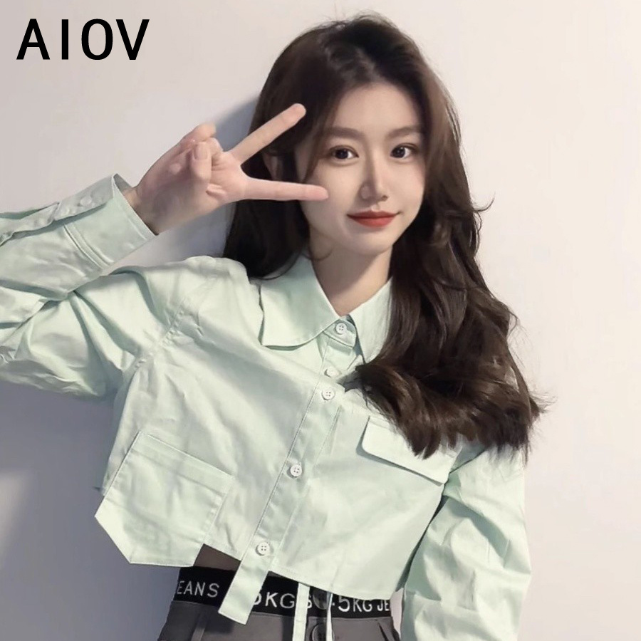 Long Sleeve Shirts Womens Stri - Women'S Formal Evening Wear Tops ulasan dan harga
