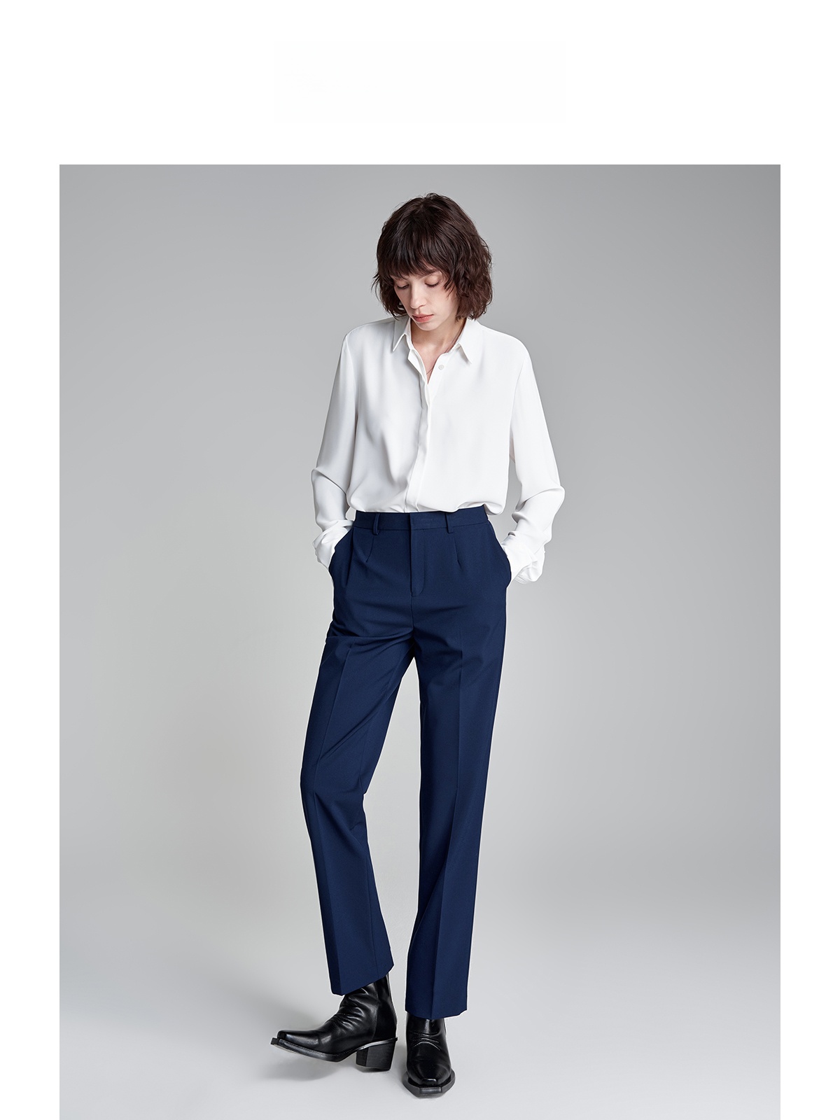 Professional White Shirt for W - Women Formal Wear White Shirt ulasan dan harga