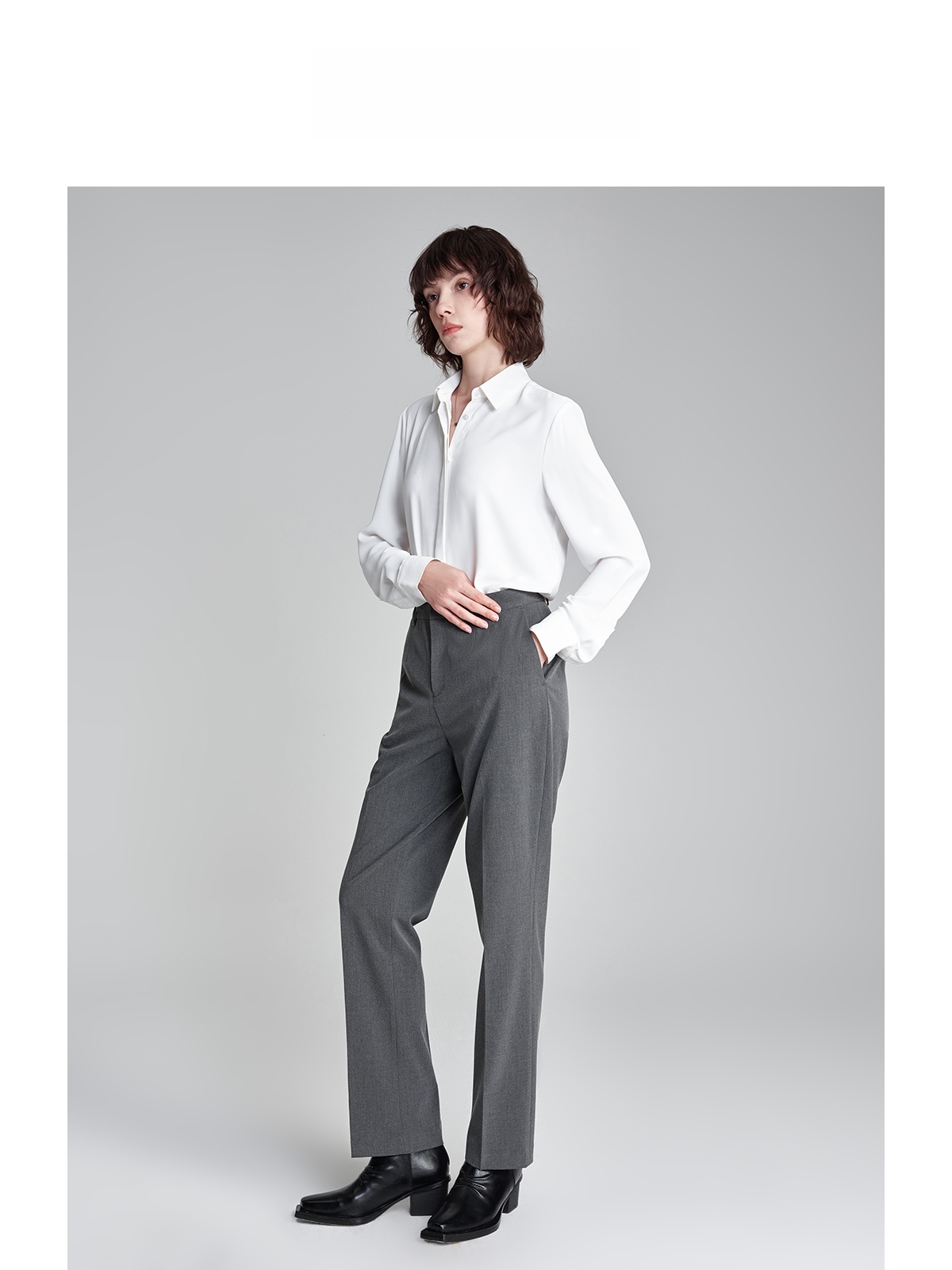 Professional White Shirt for W - Women Formal Wear White Shirt ulasan dan harga
