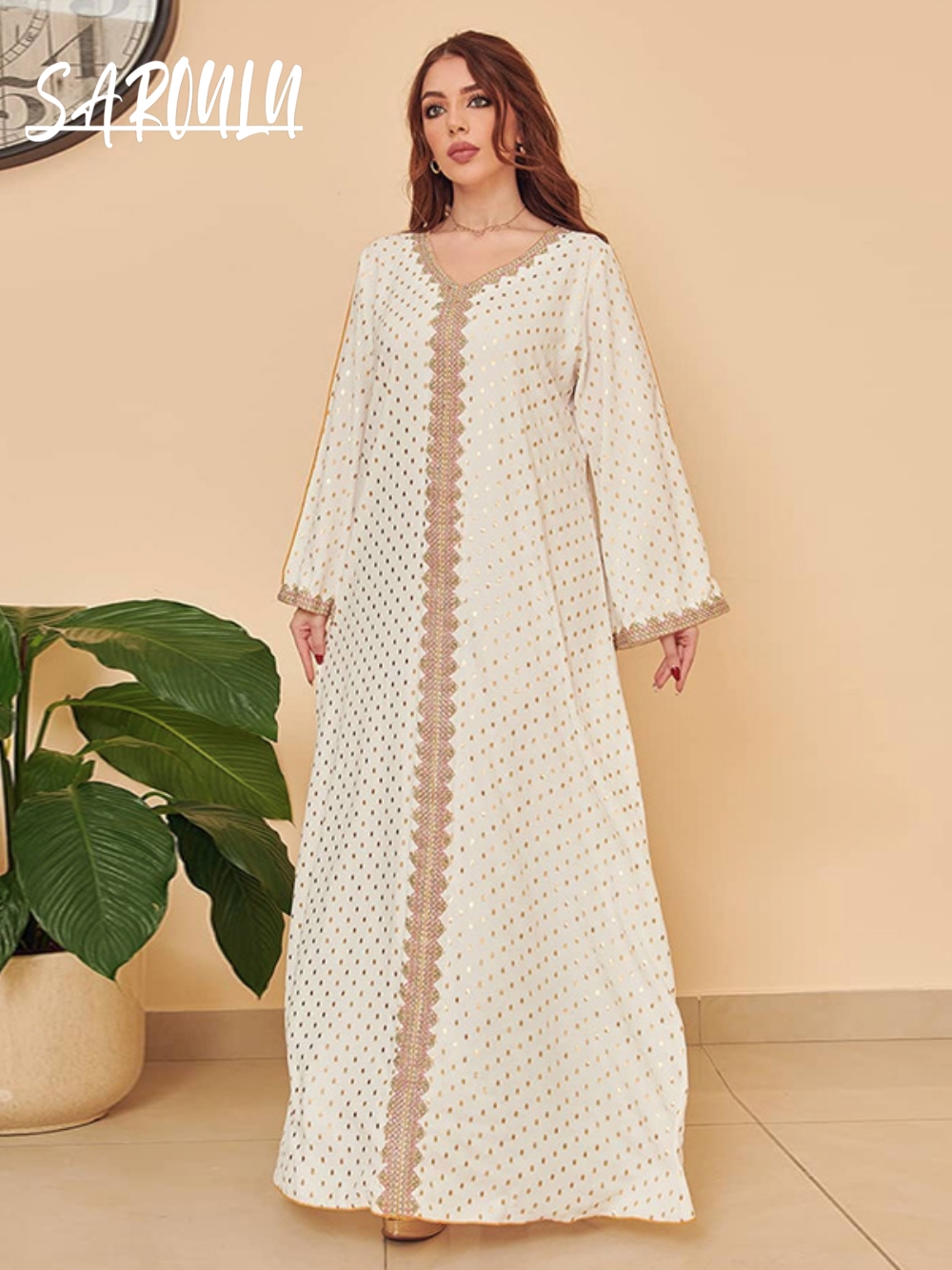 Muslim Gilding Elegant A Line  - Women Formal Wear Dubai ulasan dan harga