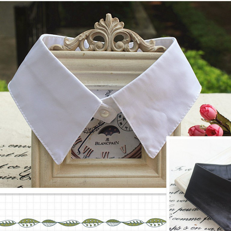 Women's Stylish Detachable Sta - Women Formal Wear White Shirt ulasan dan harga