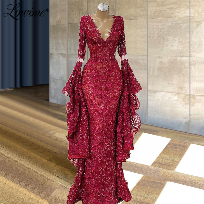 Lowime Celebrity Dresses Long  - Women Formal Wear Dubai ulasan dan harga
