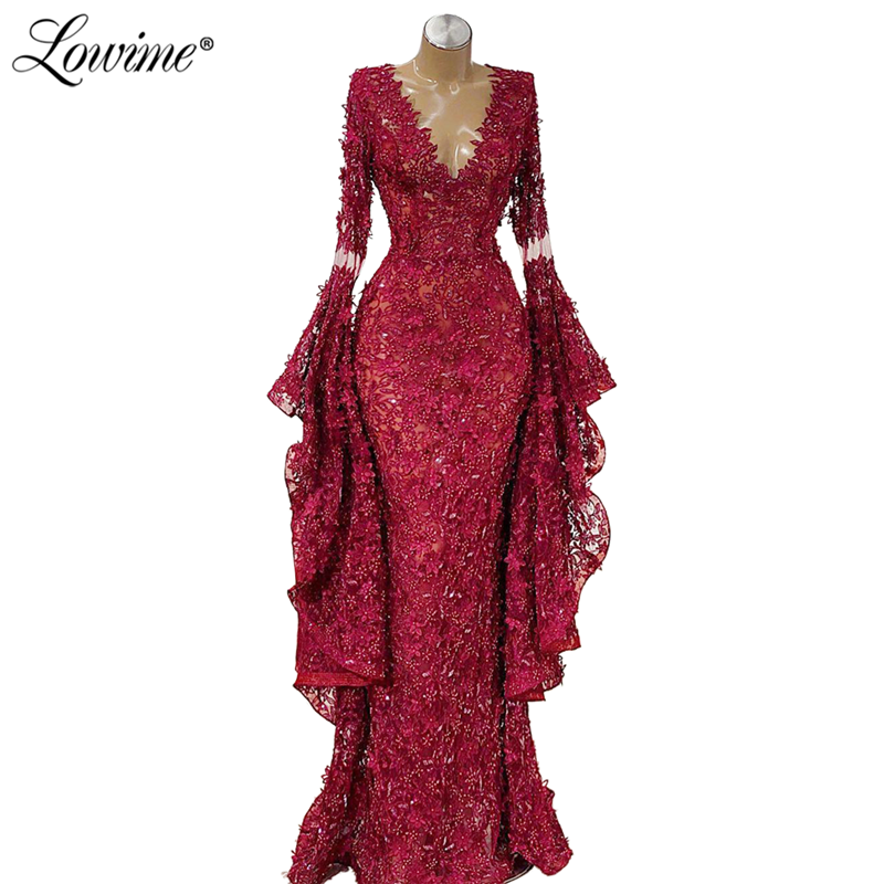 Lowime Celebrity Dresses Long  - Women Formal Wear Dubai ulasan dan harga