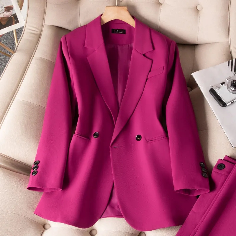 Ladies Formal Blazers 2023 New - Women Formal Wear With Black Blazer ulasan dan harga