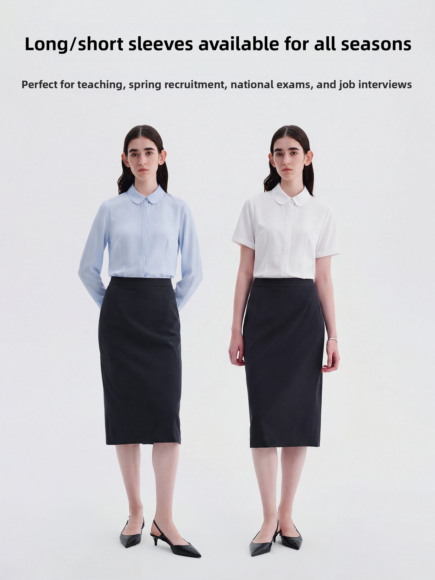 White Professional Formal Suit - Women Formal Wear White Shirt ulasan dan harga